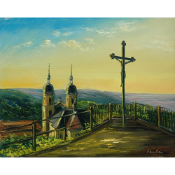 Abend am Kreuzberg G&ouml;&szlig;weinstein