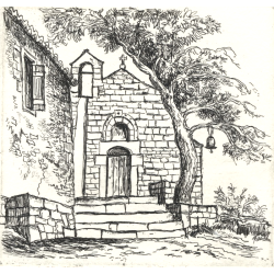 764 Palaiochora - Ort der Einkehr 8x8,5cm