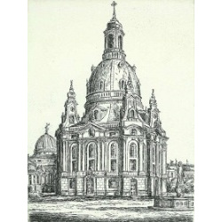 323 Frauenkirche Dresden gro&szlig; 15x20cm