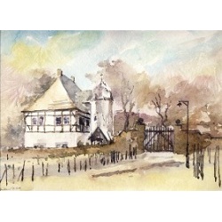 Schloss Hofl&ouml;&szlig;nitz im Winter