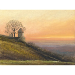 Morgen am Jakobstein Radebeul