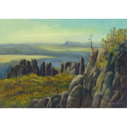 Fr&uuml;hherbst in den Schrammsteinen 2019